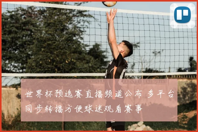 世界杯预选赛直播频道公布 多平台同步转播方便球迷观看赛事